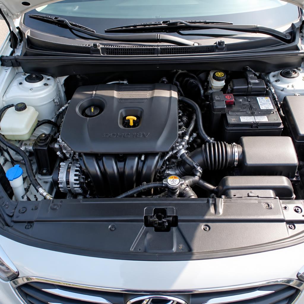 Under the Hood inspection photo example